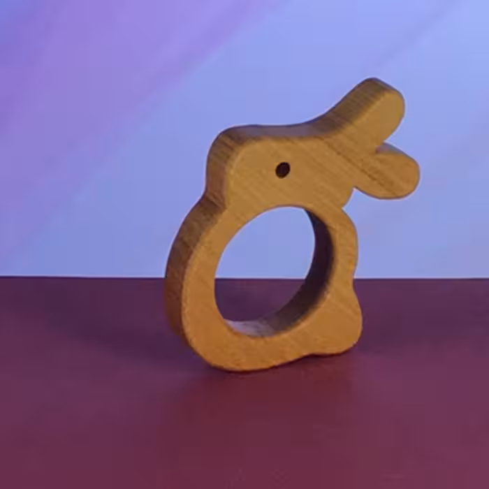 دندونی و نیش کش کاملا ارگانیک مدل خرگوش شیطون