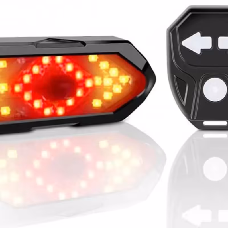 چراغ عقب دوچرخه راهنمادار بیسیم 