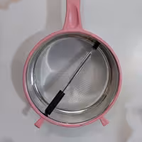 الک  رنگ صورتی  همراه   با قلاب برای ایستایی رو ظرف