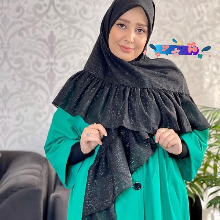 روسری چین دار شاین
