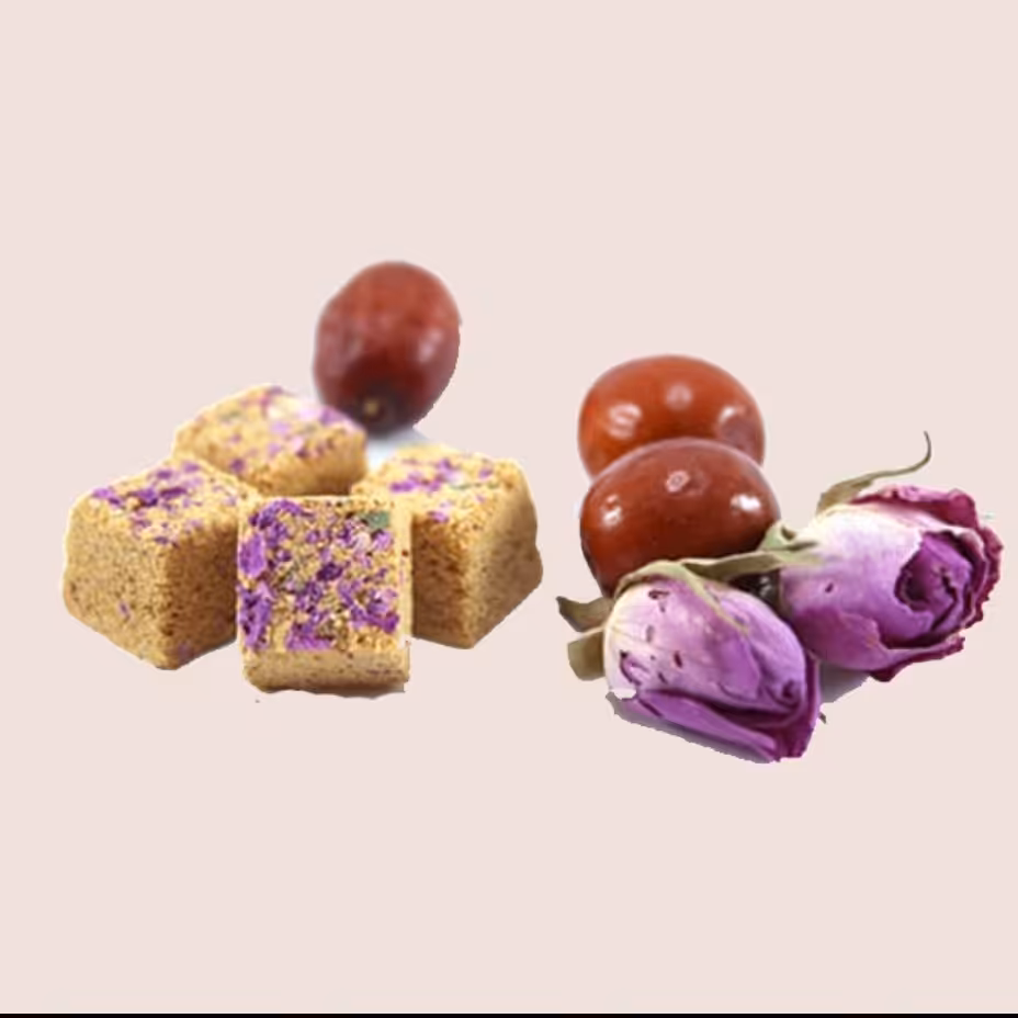 حبه عناب و گل محمدی(250گرمی)