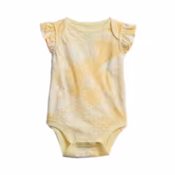 بادی دخترانه طرح گل زرد 669617