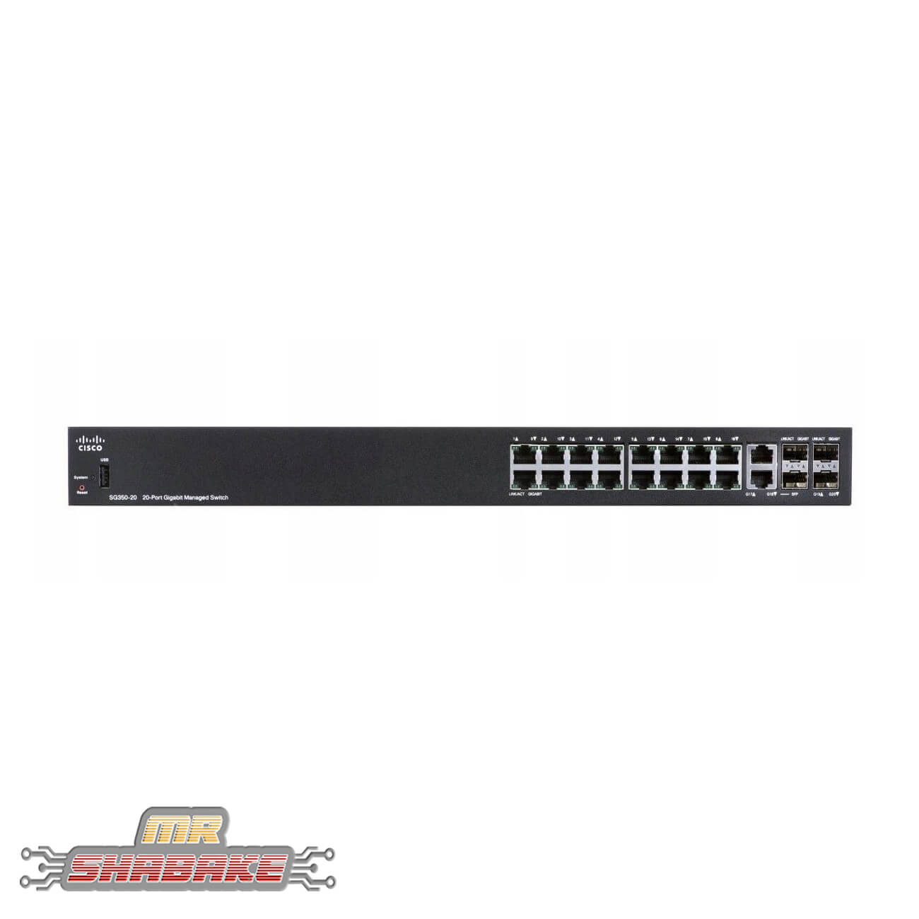 قیمت و خرید سوئیچ سیسکو SG350-20 | مسترشبکه