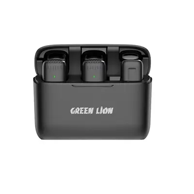 میکروفون بی‌سیم گرین لاین مدل GN2WMICTYCBK (تایپ سی) | 1 به 2 - فیموب