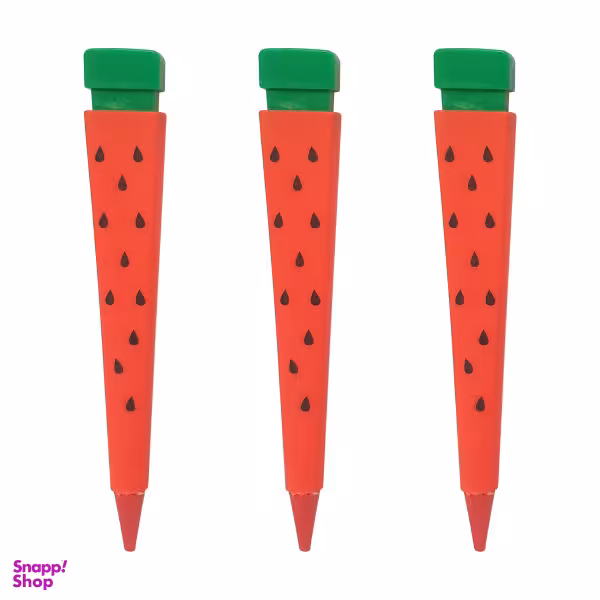 مداد نوکی 0.5 میلیمتری طرح هندوانه کد EH2 مجموعه 3 عددی