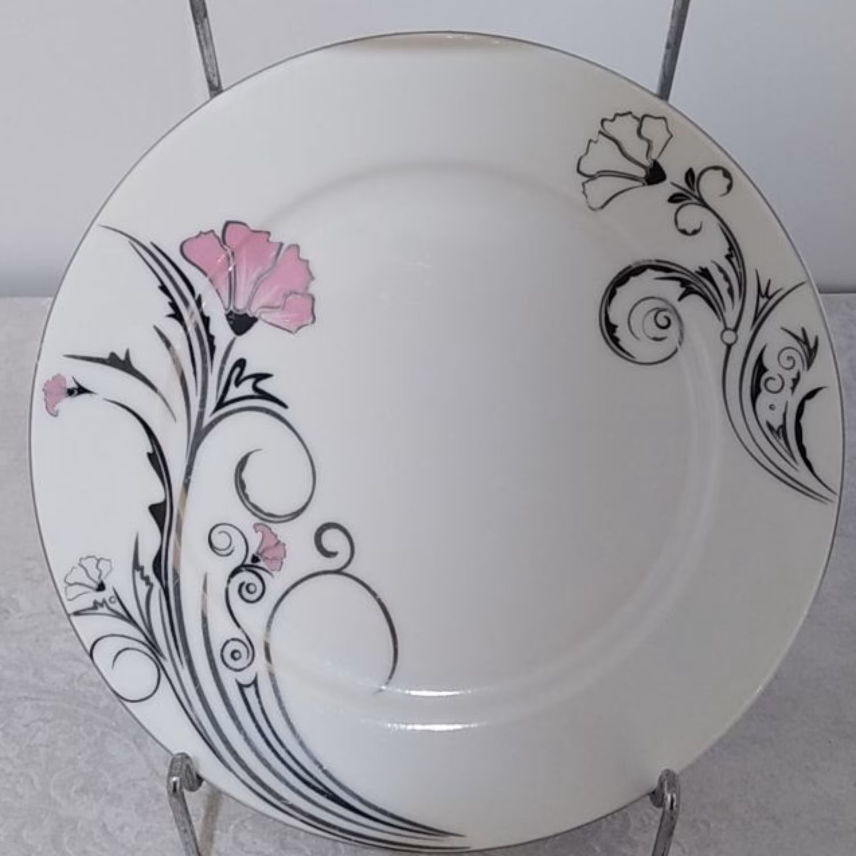 پیش دست تخت سایز 19 چینی طرح پارس کد 974  بسته 6 عددی