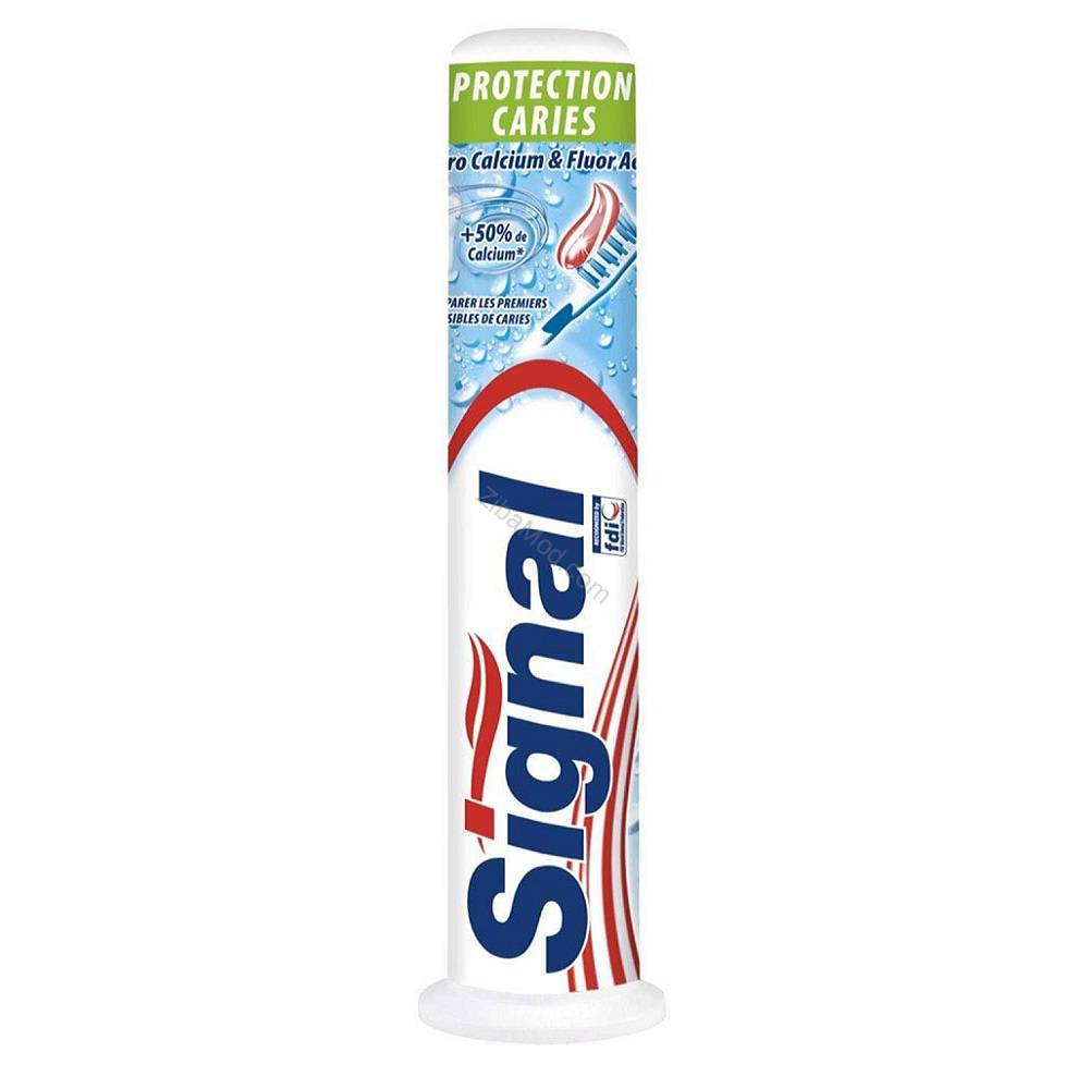 خمیر دندان پمپی سیگنال PROTECTION CARIES