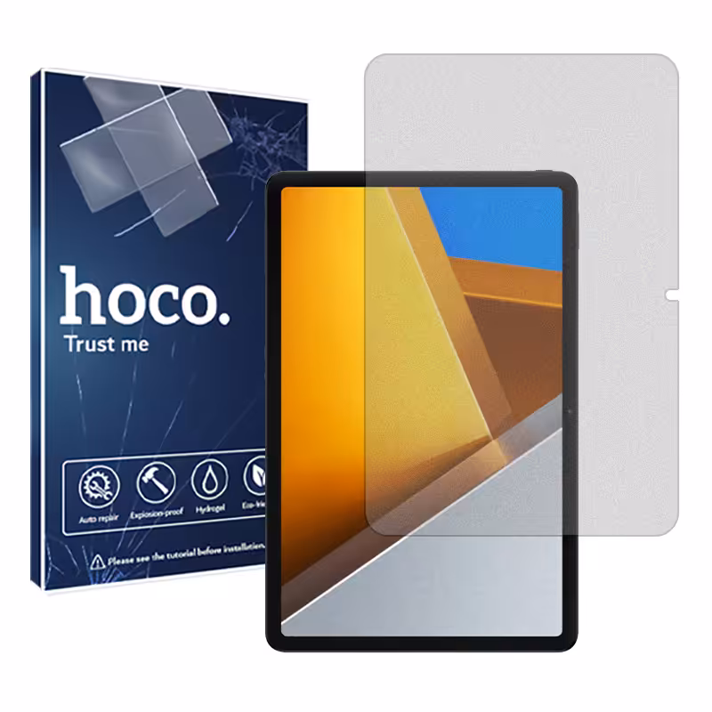 گلس تبلت شیائومی Poco Pad مدل نانو هیدروژل مات برند هوکو کد XL