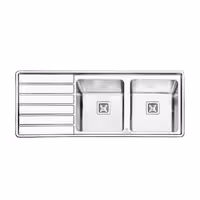 سینک پرنیان استیل مدل  Ps 1214 توکار