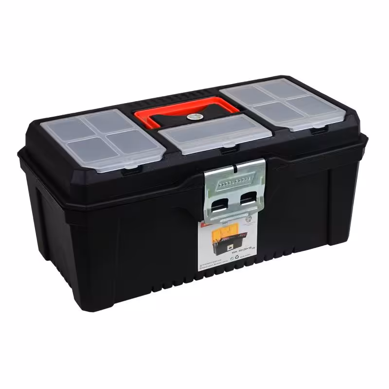 جعبه ابزار پلاستیکی متوسط بابل مدل متال