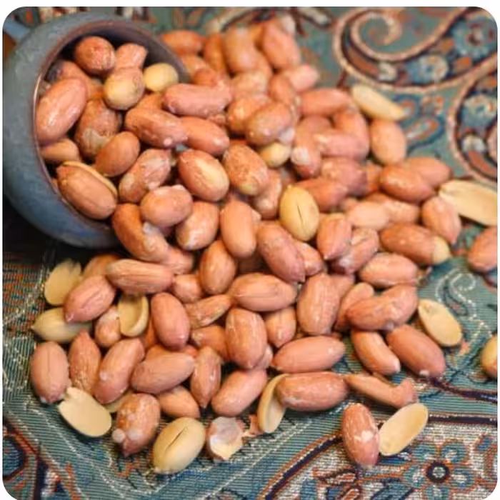 مغز بادام زمینی استانه تازه تفت 900گرمی