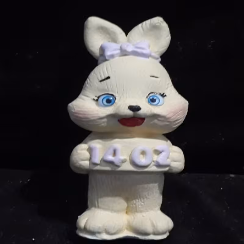 مجسمه گچی نماد سال 