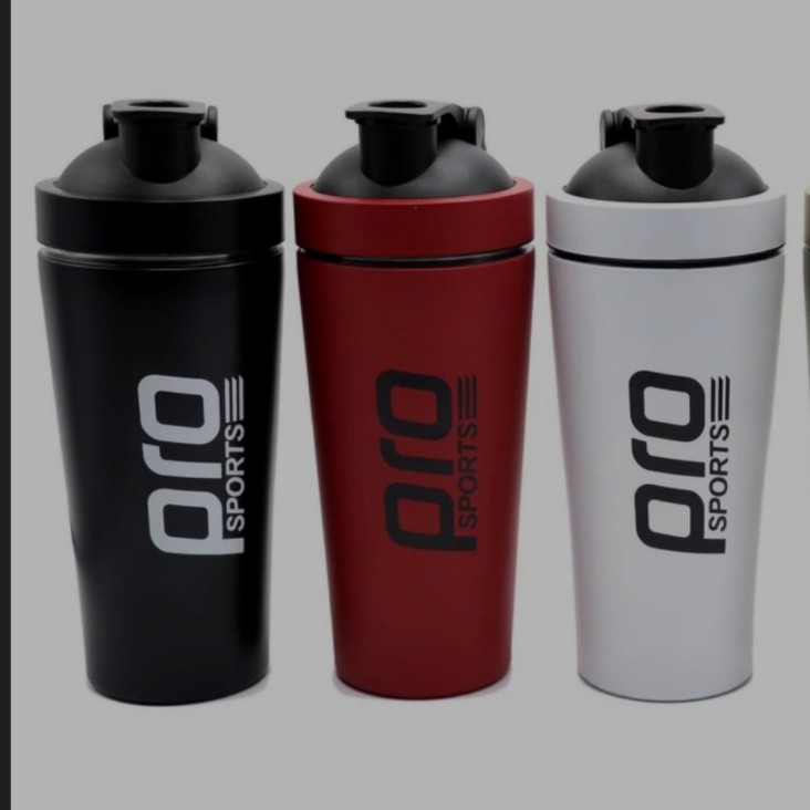شیکر رنگی دوتیکه ظرفیت 750 میلی لیتر Shaker و قمقمه با درجه بندی ماگ دوتیکه و فلاسک یک نفره