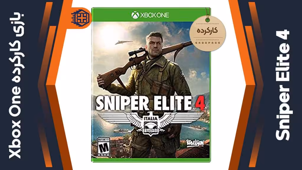 دیسک بازی Sniper Elite 4 کارکرده – مخصوص Xbox One