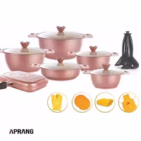 سرویس قابلمه 27 پارچه لایف مدل روما - نوک مدادی(لطفا با هماهنگی خرید بفرمایید)
