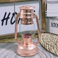 جاشمعی فلزی مدل فانوس