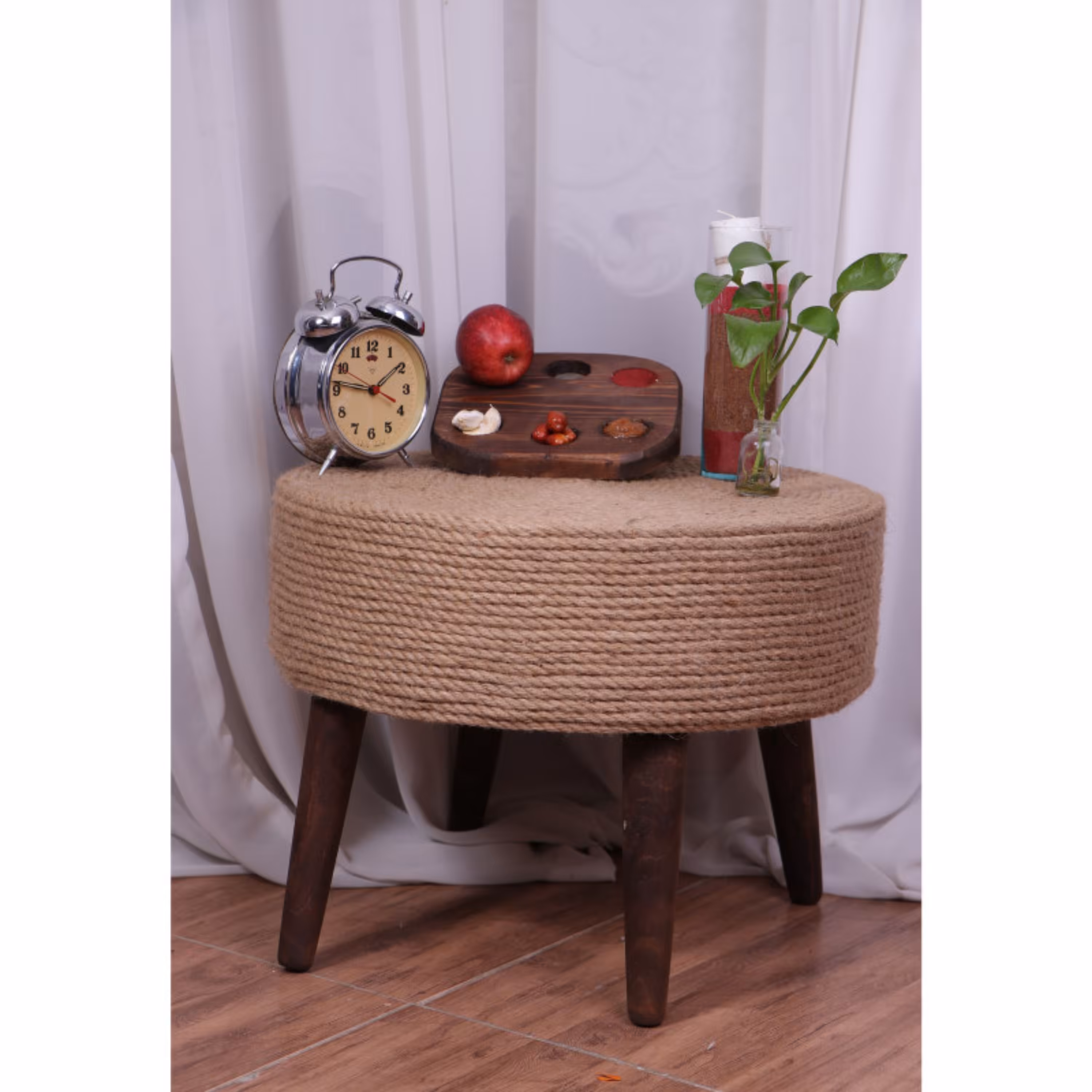 میز جلو مبلی چوبین نورا مدل PF-02-2 (هزینه ارسال بر عهده مشتری و پس کرایه)