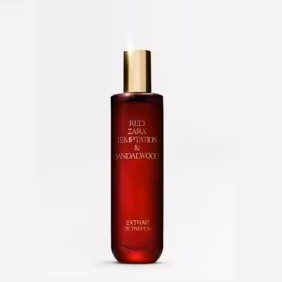 عطر زنانه زارا مدل رد تمپتیشن صندل وود اکستریت حجم 50 میلی لیتر کد 0401