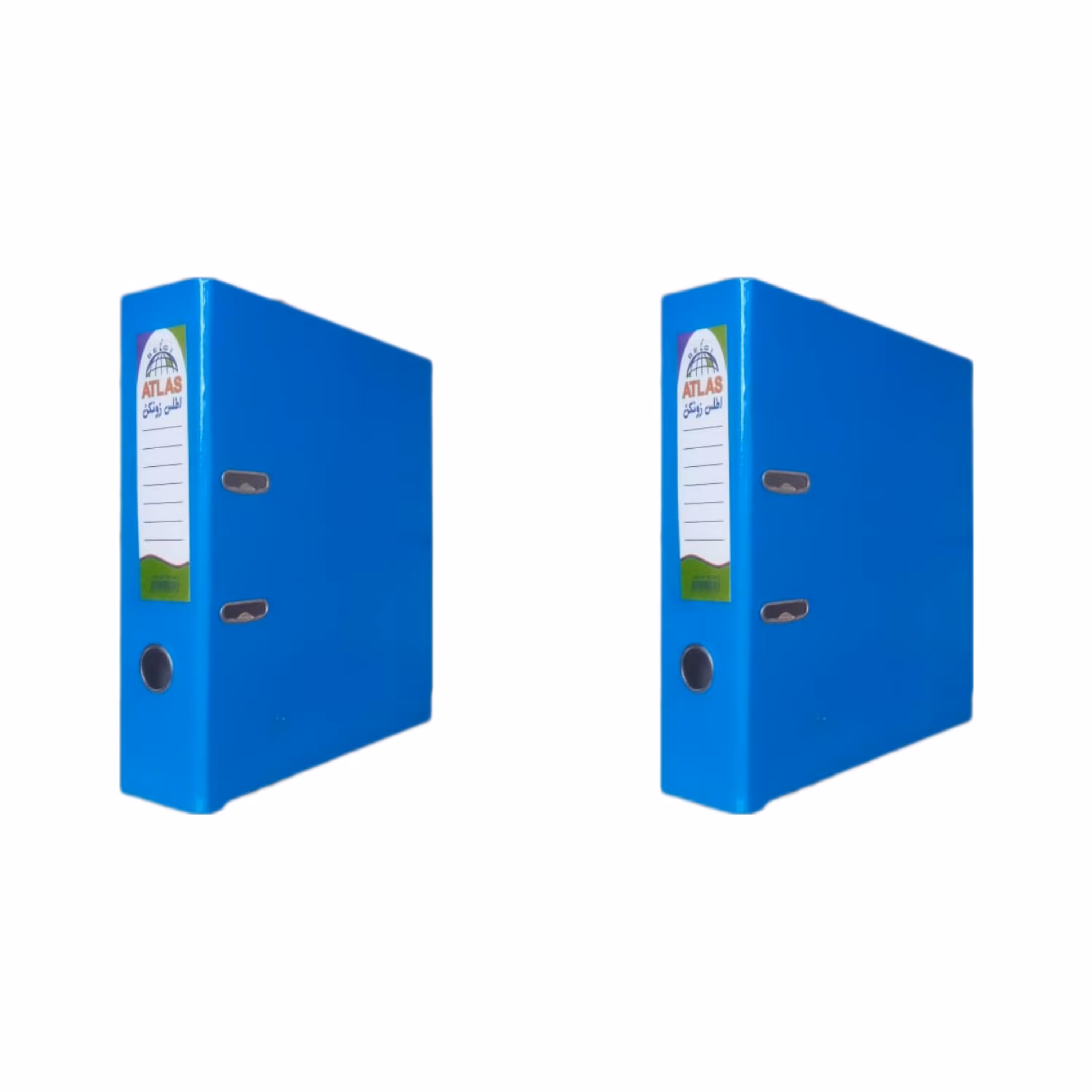 زونکنA4 سلفونی لبه فلزی تیگل دار  آبی ( بسته 2 عددی)