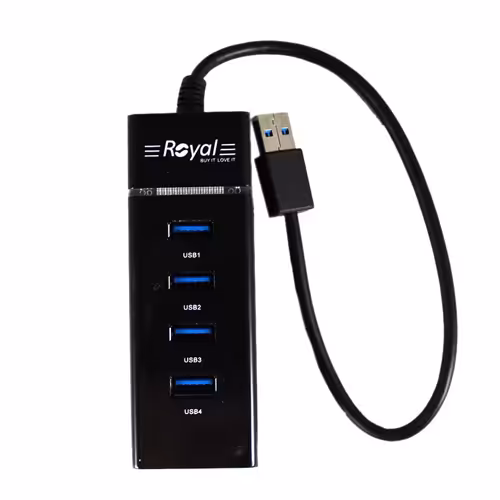 هاب 4 پورت USB3.0 کابل 1٫2 متری