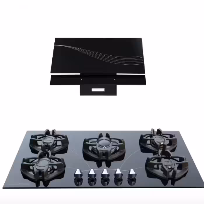 ست هود و گاز اشپزخانه مدل Gi-64