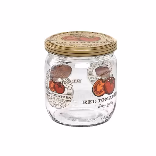 بانکه 425 میلی لیتر هروین طرح گوجه فرنگی مدل 30151