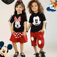 #ست اسپرت خواهر برادری  بیرونی 
 میکی و مینی موس😍😍