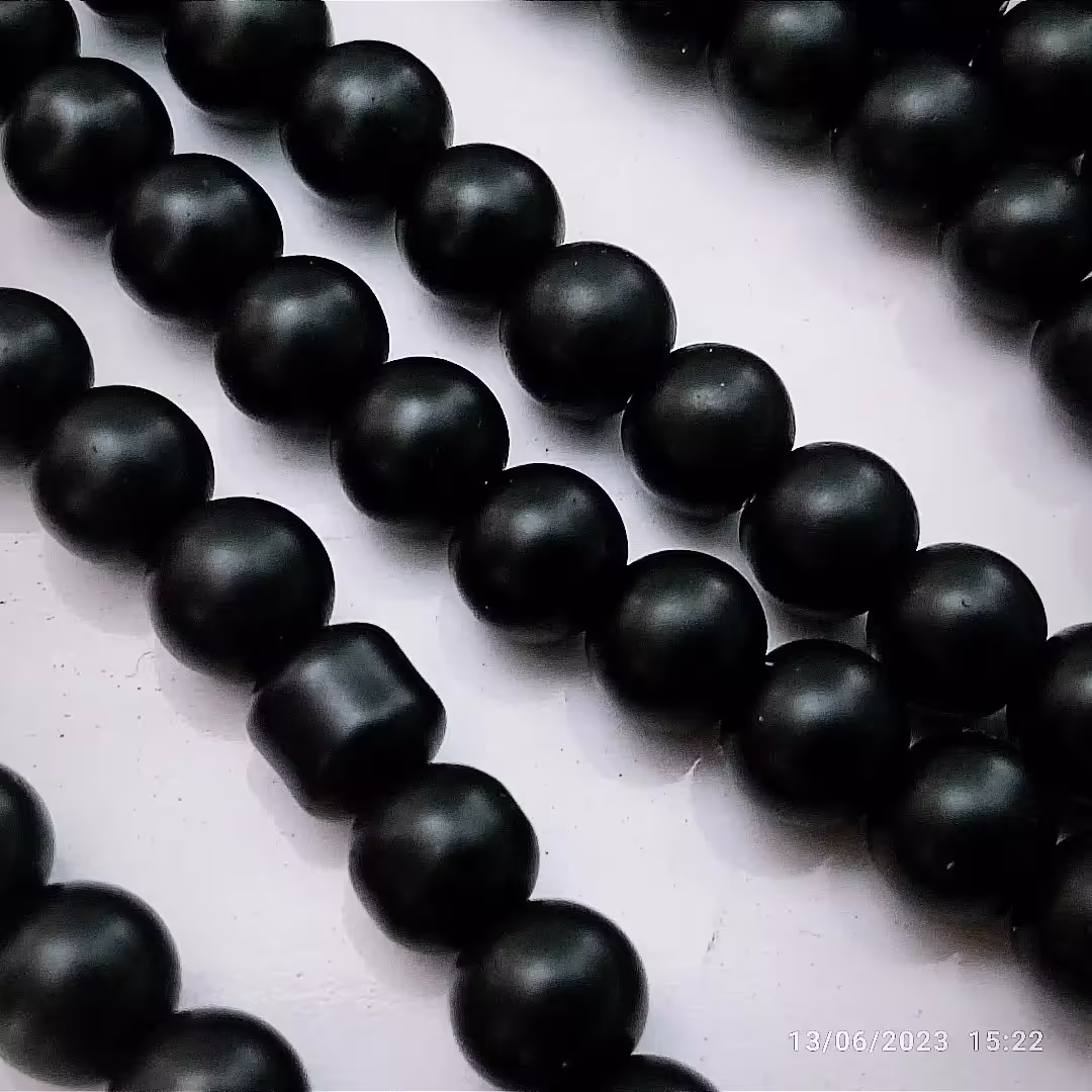 گردنبند مهره ای اونیکس کد 1و171415