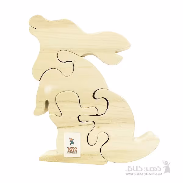 پازل کانگورو چوبی