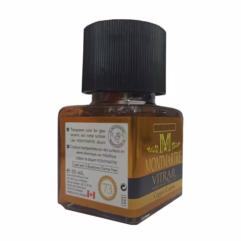 رنگ شیشه مونمارت کد 73 حجم 55 میلی لیتر