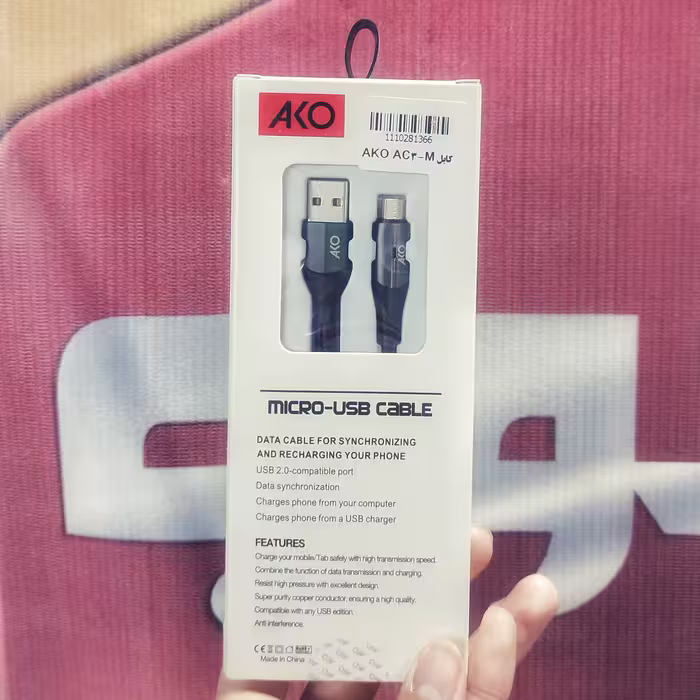 کابل میکرو USB آکو AC-3