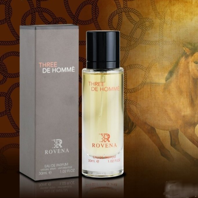 عطر ادکلن روونا-روینا مدل تق هرمس ROVENA THREE DE HOMME