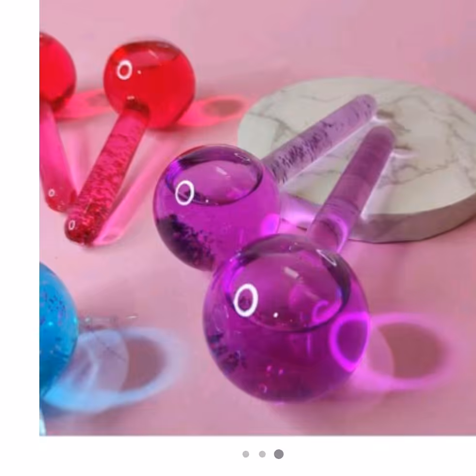 گوی یخی ماساژور صورت لیفت