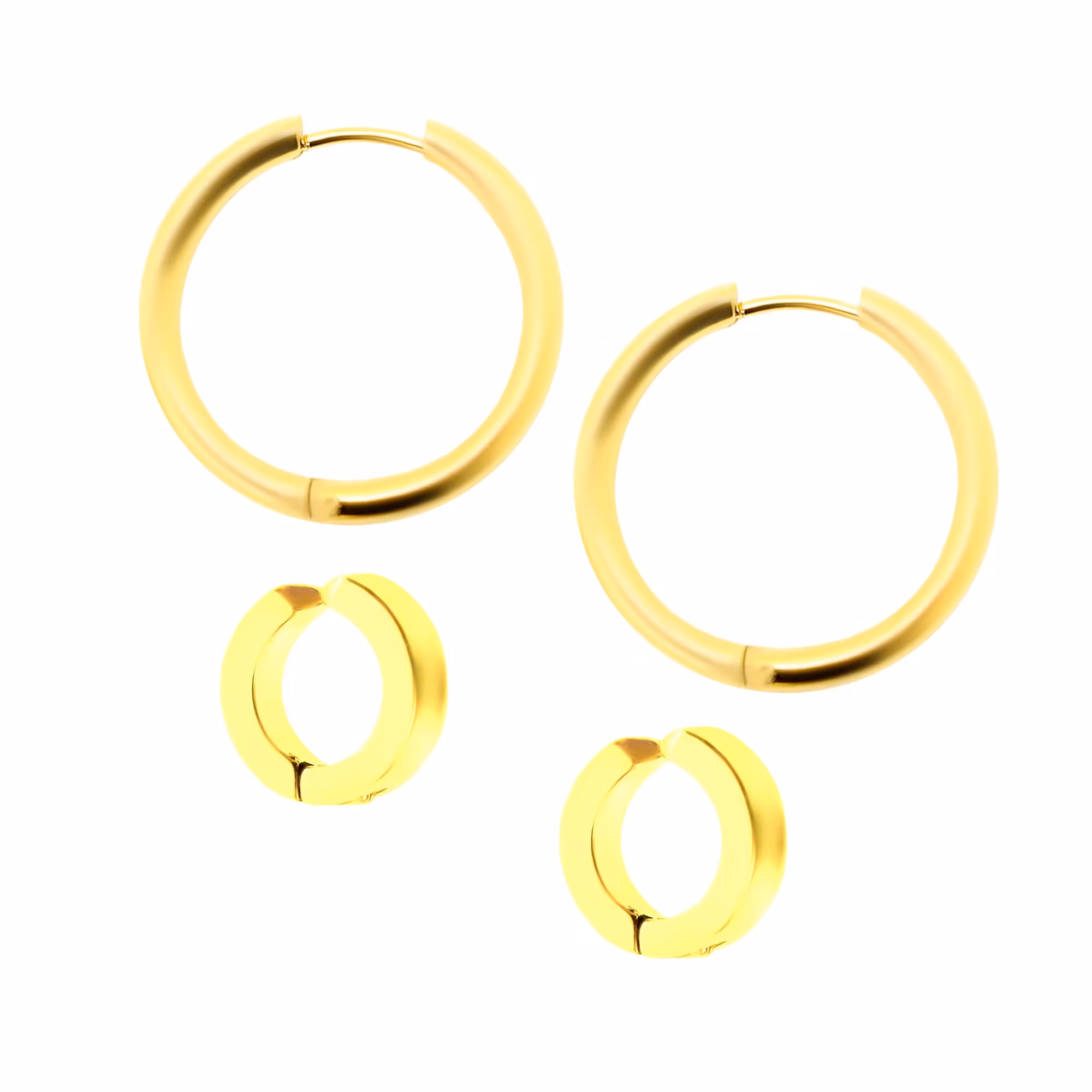 گوشواره مدل PG726003GO مجموعه 4 عددی