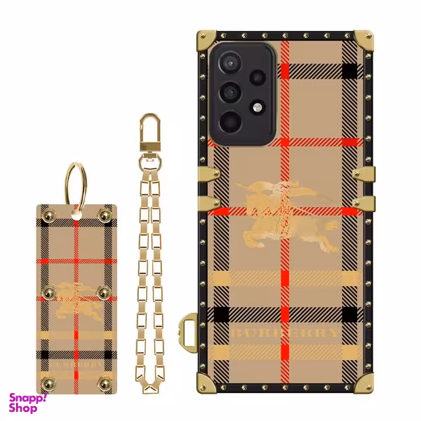 کاور مدل صندوقی کد L01 مناسب برای گوشی سامسونگ Galaxy A72 4G + بند آویز