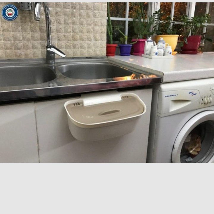 سطل زباله کابینتی درب دار