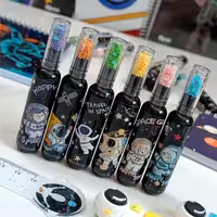 ماژیک هایلایتر 6 عددی طرح کهکشان