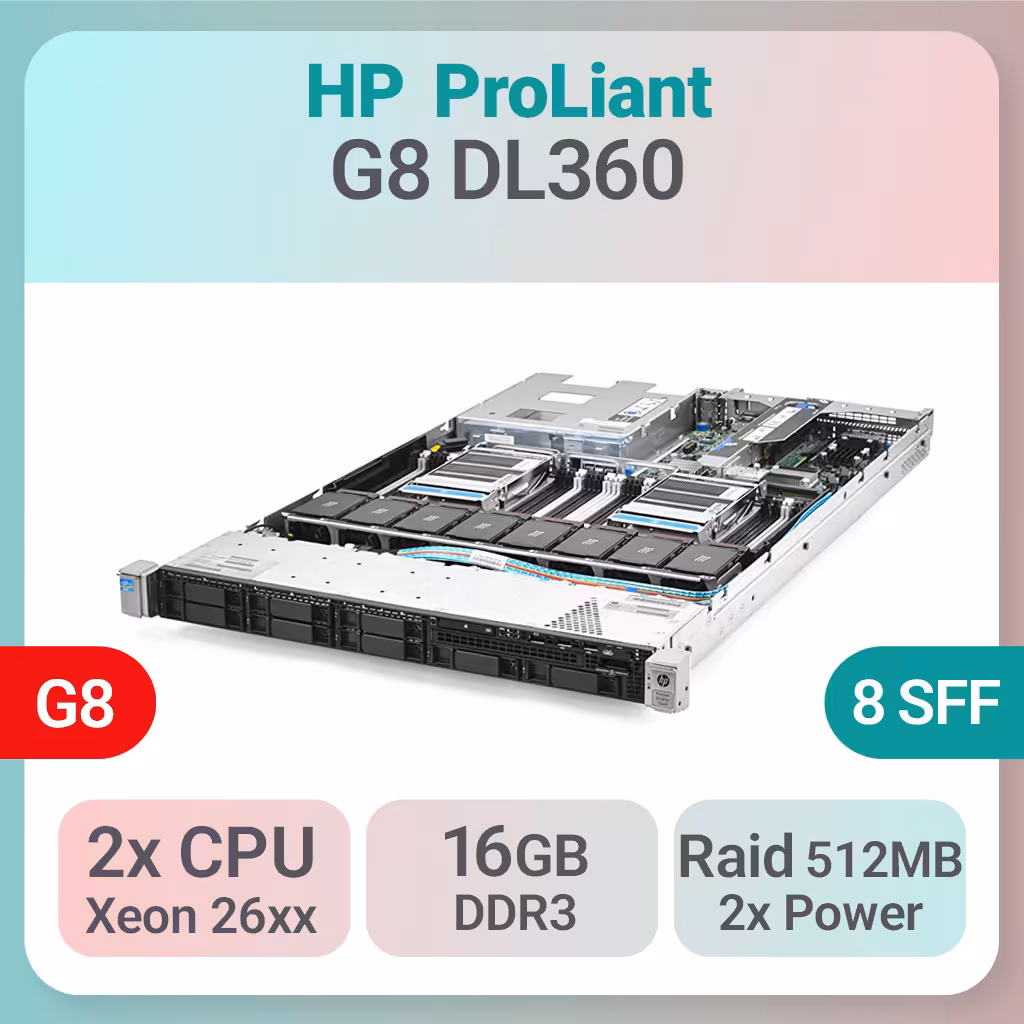 سرور استوک HP G8-DL360