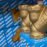 سه راهی صافی برنجی 2 اینچ کیزایران 
