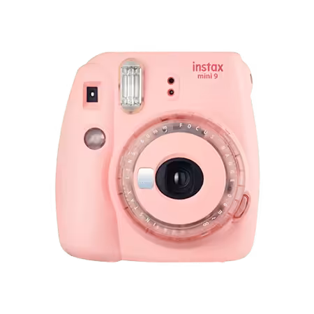 دوربین چاپ فوری فوجی فیلم Instax Mini 9 (صورتی کم رنگ)