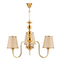 لوستر 3 شعله زیمادر مدل غزال کد ZD-02