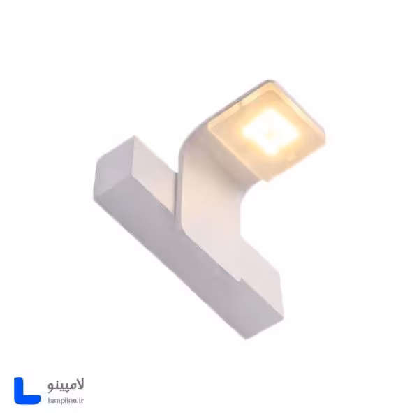 چراغ دیواری بالا آینه و بالا تابلو روشا سفید 16 cm مدل A1501-1