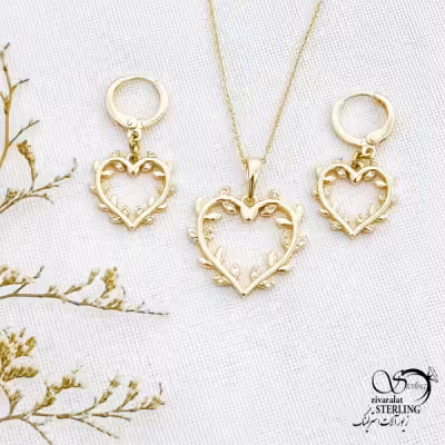 نیمست قلب طرح دار برند ژوپینگ کد 13781