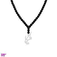 گردنبند نقره زنانه هایکا مدل اسم ملیکا کد nha1-294