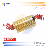 خرید مقاومت هیت سینک دار 600 وات 30.000~1 اهم HSW600 آرکول انگلیس | ساوا الکتریک