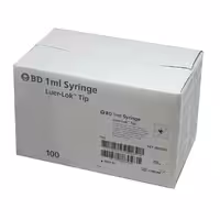 سرنگ شیشه ای 1 میل بی دی BD