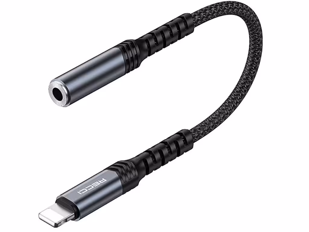 کابل صوتی و مبدل لایتنینگ به درگاه 3.5 میلی متری صدای رسی RDS-A23