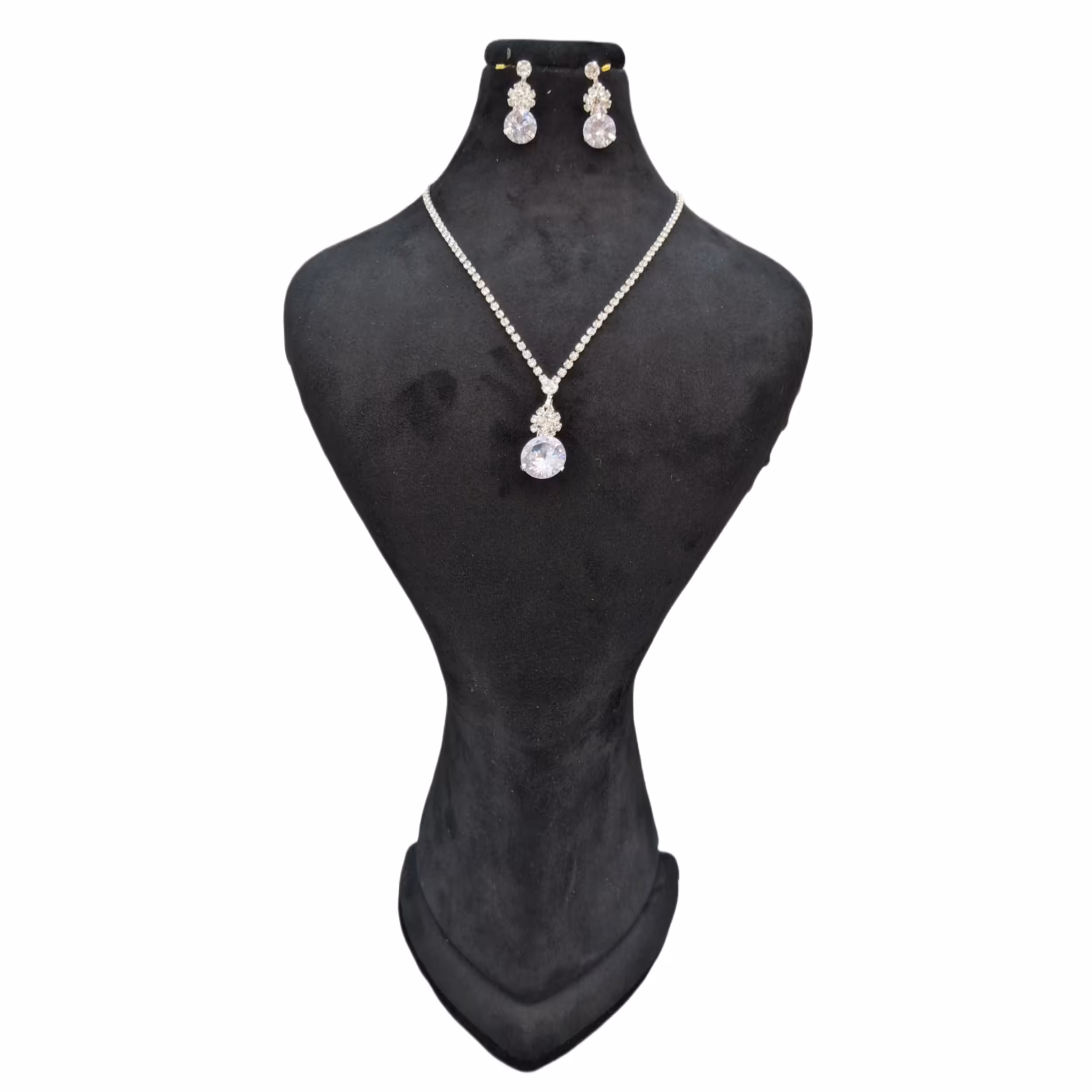 نیم ست زنانه آبکاری نقره مجلسی کد 503 با ارسال رایگان 