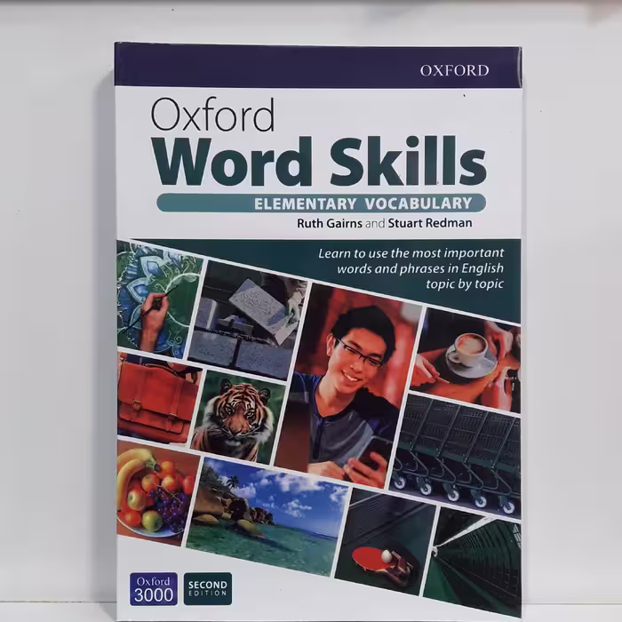 کتاب زبان آکسفورد ورد اسکیلز Oxford Word Skills 2nd Edition Elementry 