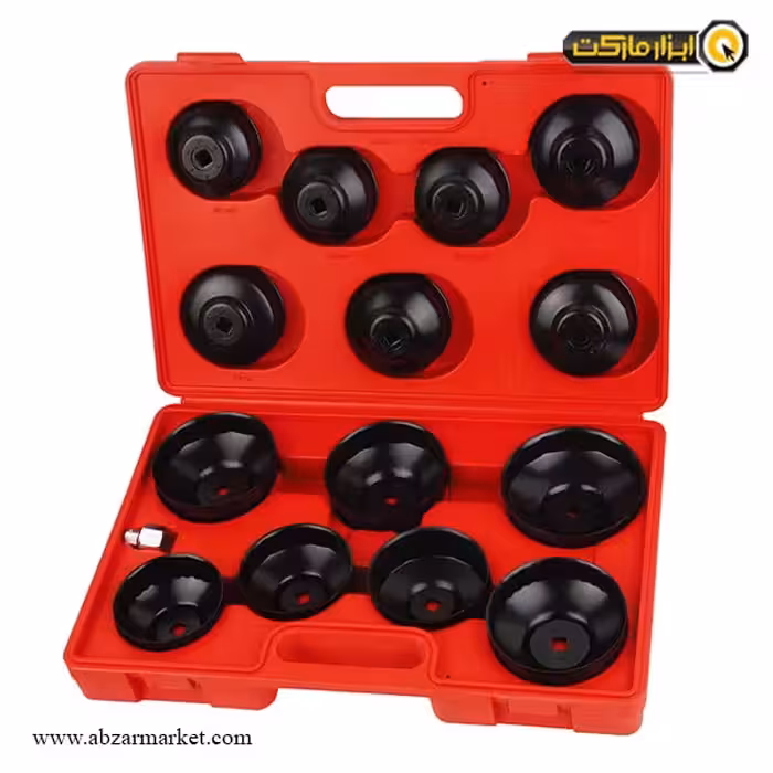 کیت فیلتر باز کن کاسه ای بیگ رد 14 عددی مدل TRHS-E1245